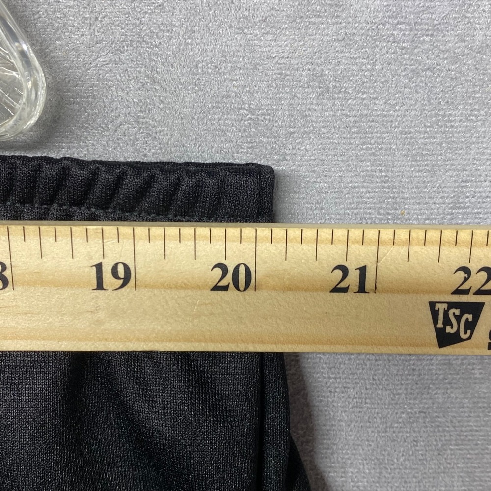 Roamans 28W Petite Black Polyester Elastic Waist Athletic Track Pants - Picture 8 of 12